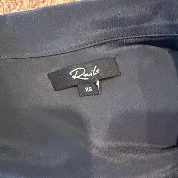 Rails Charcoal Blouse - Picture 2 of 4